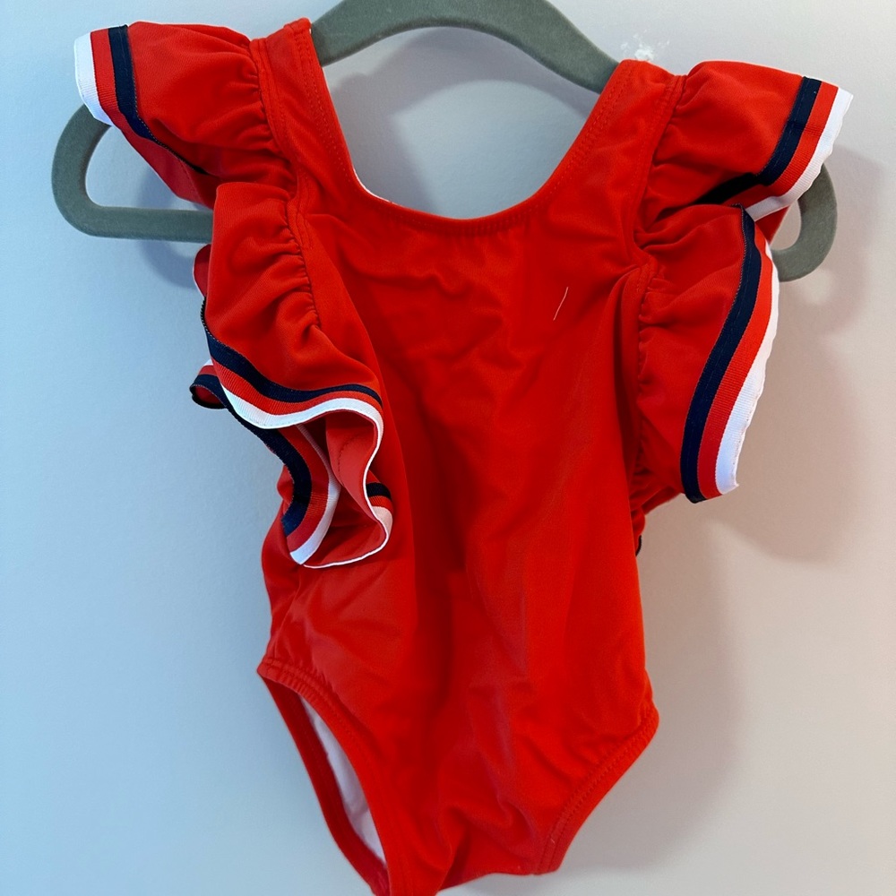 Janie and Jack baby girl swim one piece